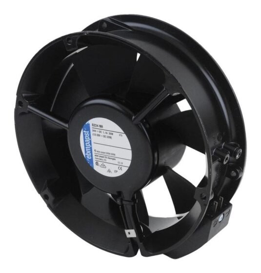 ebm-papst 6224N Axial Fan 24V DC 750MA — EBM-PAPST