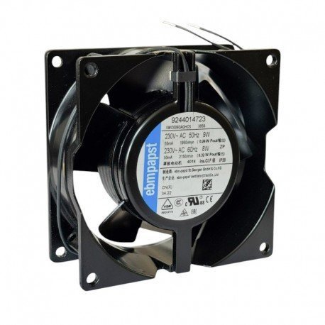 EBM3856R Axial Blower Fan with Die Casting Allumini