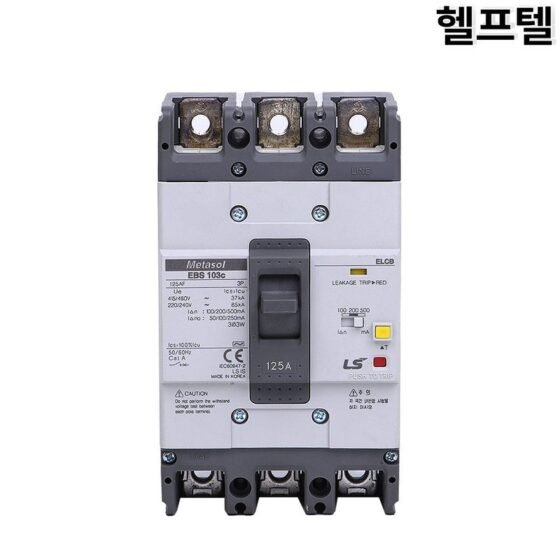 EBS103C Metasol (elcb) 100 A 3P 460V/240V