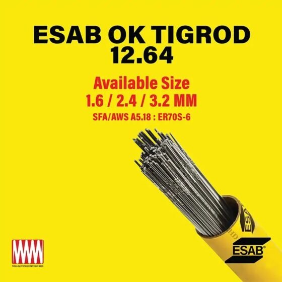Esab Tig Welding Rod OK 1264 1.6* 1000MM 126416R150