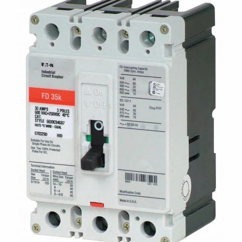 FD-3030 Breaker Circuit 3 Pole 30AMP Thermal Magnet