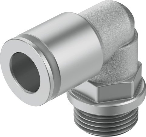 Festo NPQH-L-G38-Q14-P10 Push in L Fitting — Festo