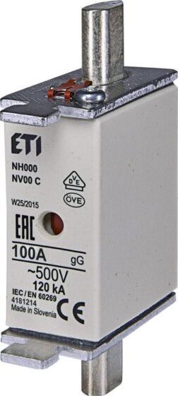 Fuse Link – NH00C Kombi – 100A -eti