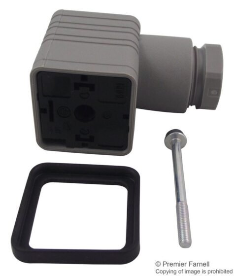 Gdml 2011 GB1 Grey Rectangular Conn Plug 2+PE Way