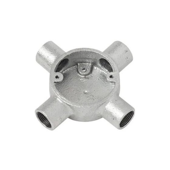 GI Junction Box 4WAY 20MM