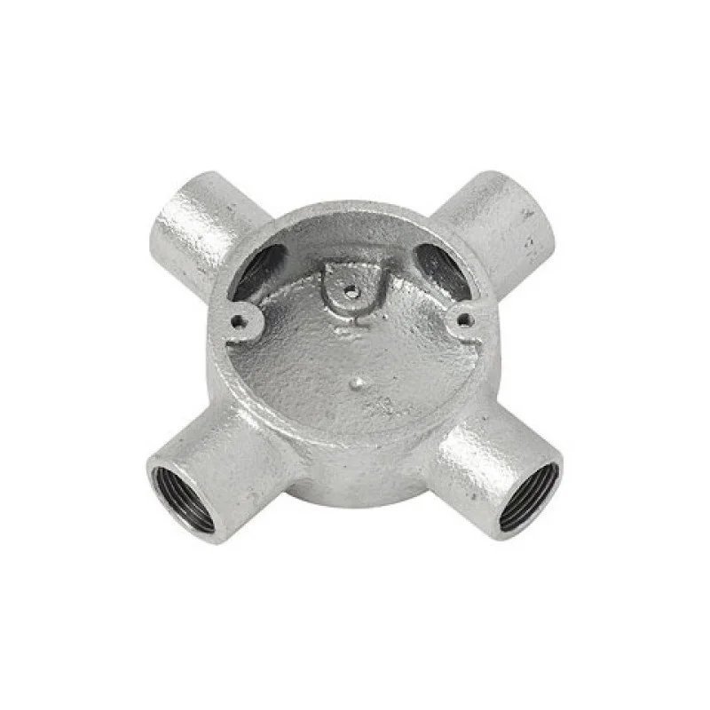GI Junction Box 4WAY 20MM