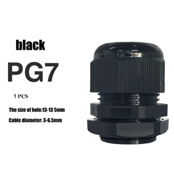 Gland (BLACK)PG7 PVC