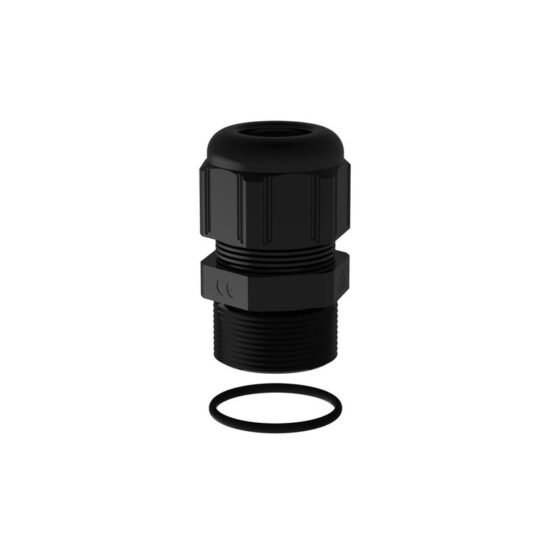 Gland (black) PG9 PVC