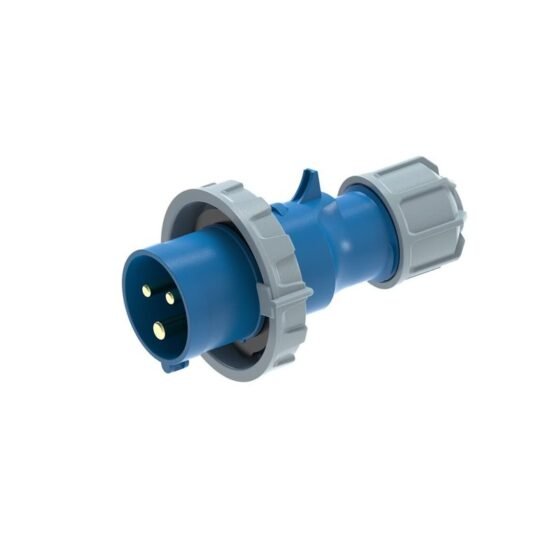 GW60004 Ind.socket Male 16 Amp 2 P