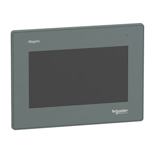 HMIGXU3512 – Schneider Electric 7 inch wide screen, Universal model, 2 serial ports,1 Ethernet port, embeddedRTC — SCHNEIDER