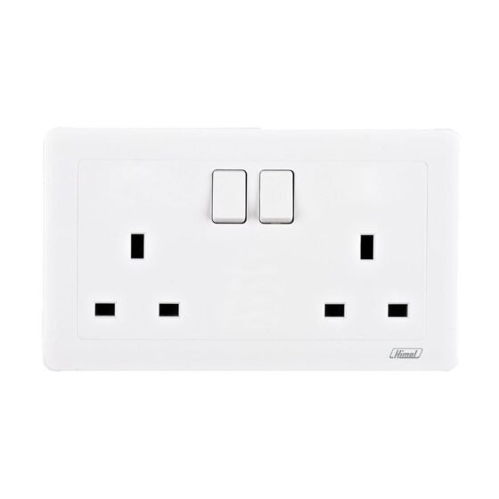 HMLWHI0320 Himel Prime V2 2X13A Switched Socket