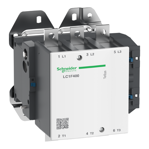 LC1F400 – Schneider Electric TeSys F contactor-3P(3 NO)-AC-3 ≤ 440V 1100A with coil LX1/LX9 -48…1000V AC 40/400Hz, LX4… — SCHNEIDER