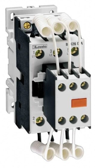 Lovato BFK2600A230 Contactor 3 Pole for Capacitors — Lovato