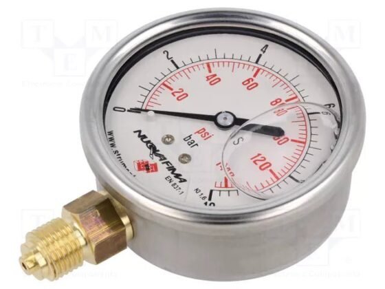 M63R.GL010G14 Glycerin Manometer Pneumat