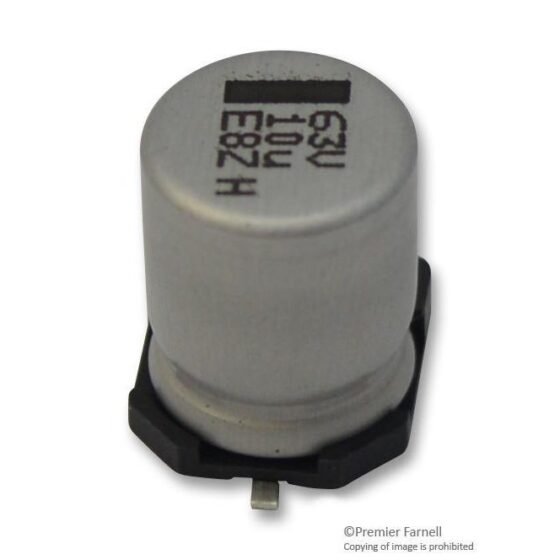 MCRH50V107MBX11 Cap, Alu Elec, 100UF, 50V, Rad