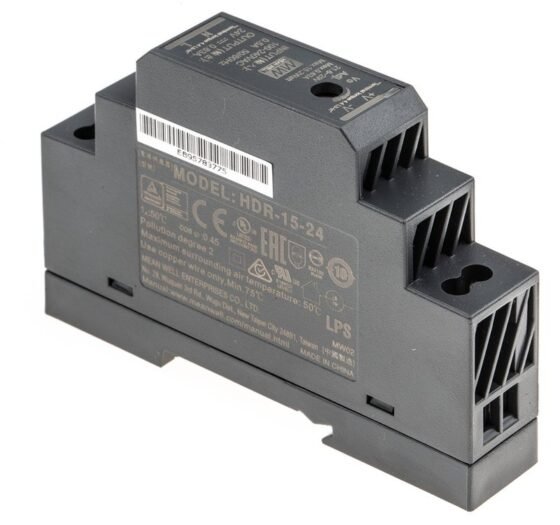 MEAN WELL HDR-15-24 Power Supply Switching — MEAN WELL