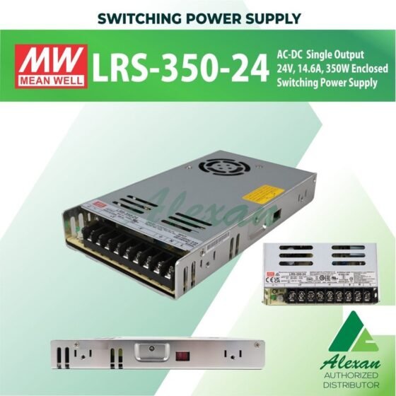MEAN WELL LRS-350-24 Power Supply — MEAN WELL