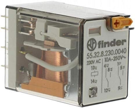 Miniature Pcb Power Relay 230V AC 8PIN – with Base