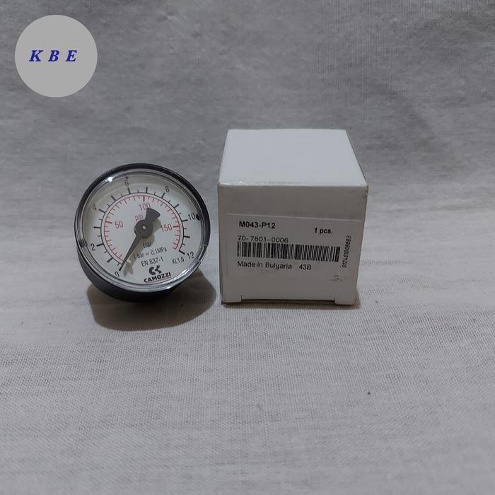 MO43-P12 Camozzi 40MM Pressure Gauge