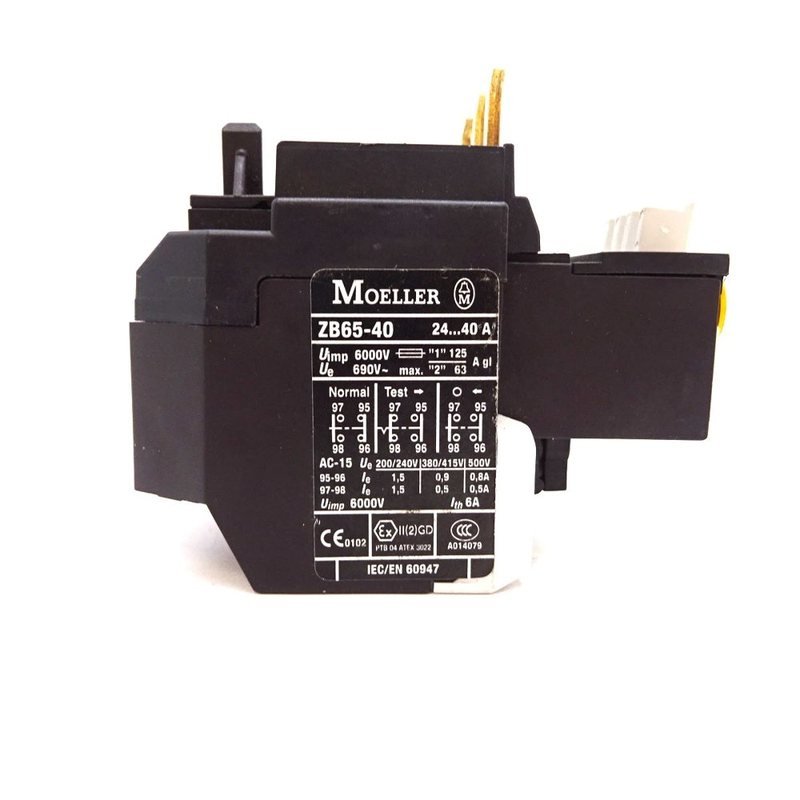 Moeller ZB65-40 Overload Relay — Moeller