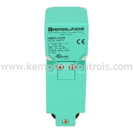 NBB20-U1-E2 Speed Sensor Pepper+fuchs