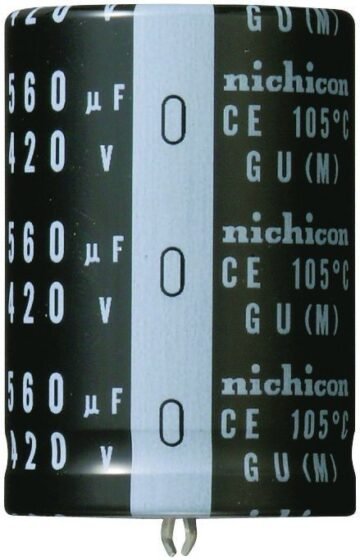 NCH-002193 Nichicon 680 450V Electrolytic Capacitor