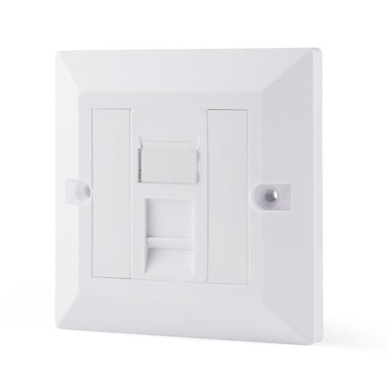 Network Wall Socket Faceplate with 1PORT Jack Topaz