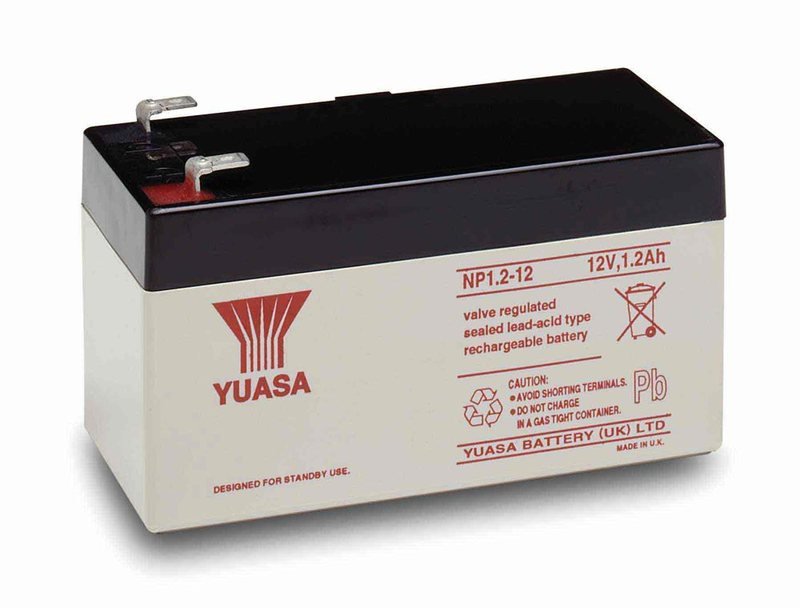 NP1.2-12 Yuasa 12V 1.2AH Vrla Battery
