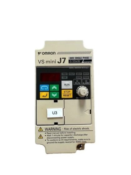 Omron CIMR-J7AZB0P4 Frequency Drive Electric — OMRON