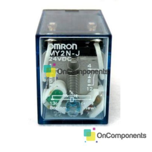 Omron MY2NJ 24V DC Relay with Base — OMRON