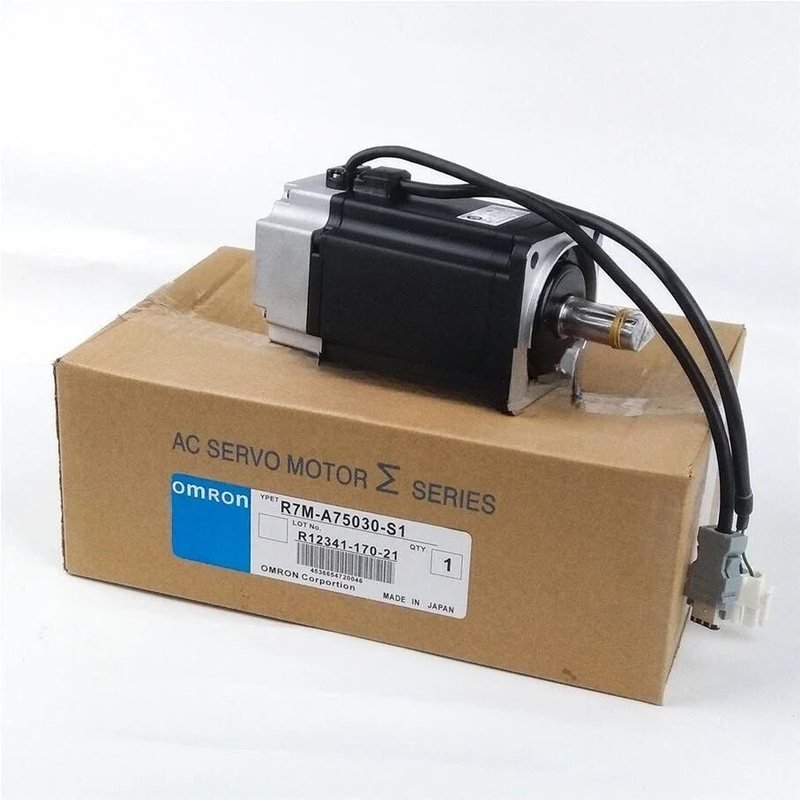 OMRON R7M-A75030-S1 Servo motor — OMRON