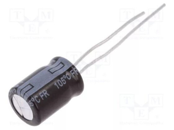 Panasonic 100UF/35VDC Capacitor — Panasonic