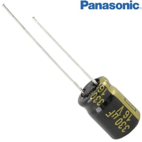 Panasonic 330UF/16VDC Capacitor — Panasonic
