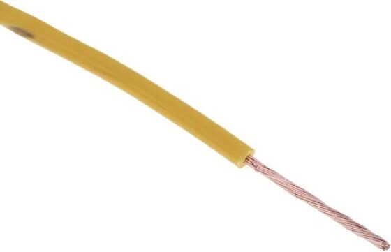 PP001296 Tri Rated Wire 0.75MM2 Yellow, 100M