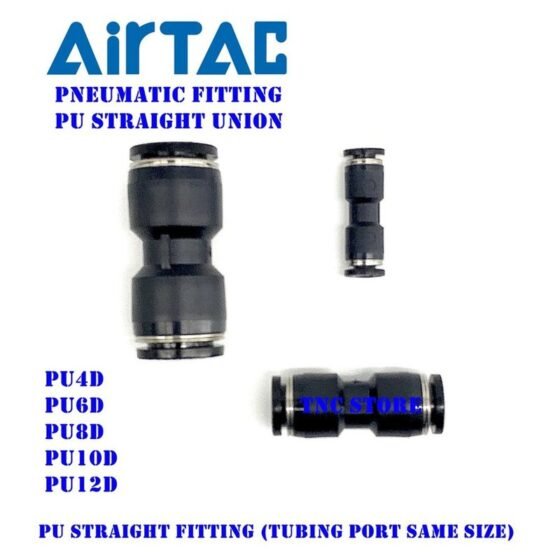 PU6 Push in Air Fittings Airtac