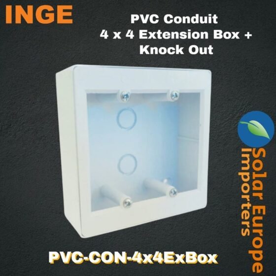 PVC Box with Conduit Knock Out