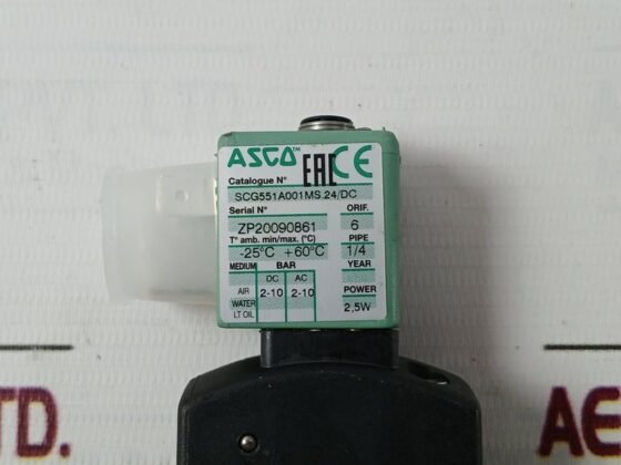 SCG551A001MS.24/DC Asco Solenoid Valve