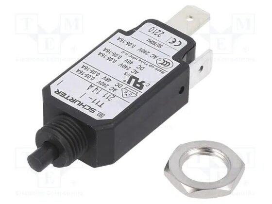 Schneider Electric T11-211-14A Circuit Breaker 240VAC Schruter — SCHNEIDER