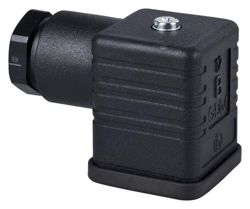 Schneider Electric XZCC43FCP40B Female Connector 4 Pin Elbowed Connect — SCHNEIDER