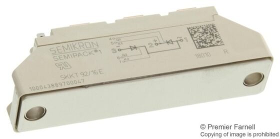 Semikron SKKT92/16E Thyrister Semipack 40A — SEMIKRON