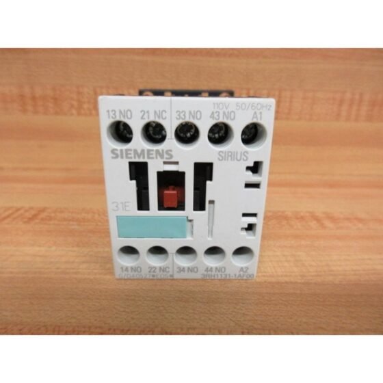 Siemens 3RH1131-1AF00 Contactor 110V — SIEMENS