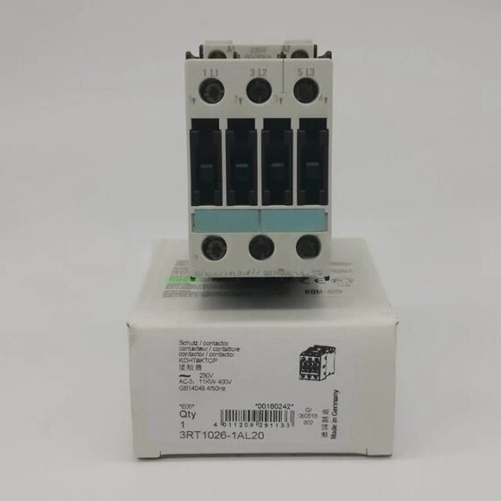Siemens 3RT1026-1AL20 Contactor AC-3 25A — SIEMENS