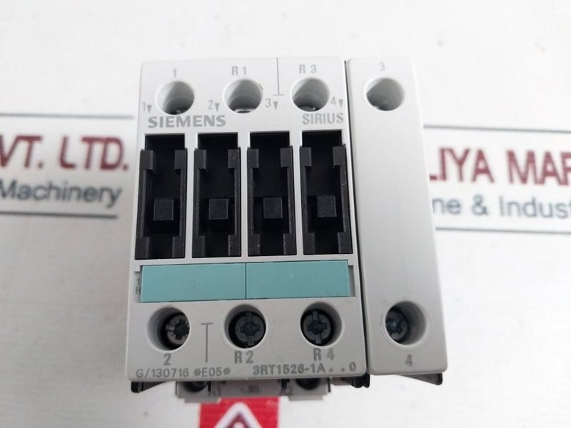 Siemens 3RT1526-1A 220 VAC Contactor — SIEMENS