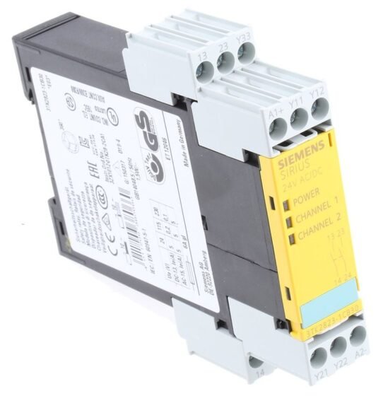 Siemens 3TK2823-1CB30 Dual Channel Safety Switch — SIEMENS