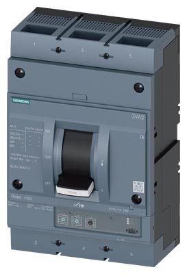Siemens 3VA2510-5HL32-0AA0 MCCB 1000A 3P 55KA — SIEMENS