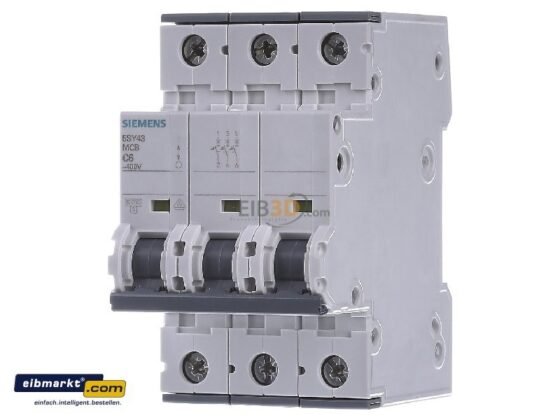 Siemens 5SY4306-7 Miniature circuit breaker — SIEMENS