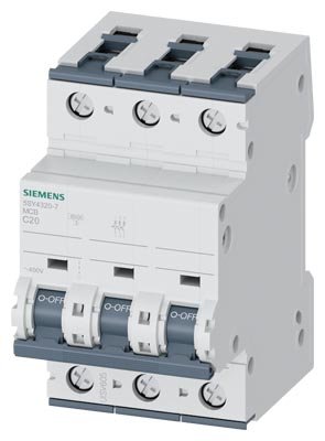 Siemens 5SY4320-7 MCB;C20;3P;10KA PN and 5ST301 Seimens — SIEMENS