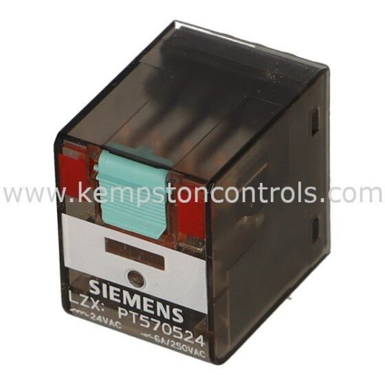 Siemens PT570524 Lzx: 4P 24VAC Relay — SIEMENS