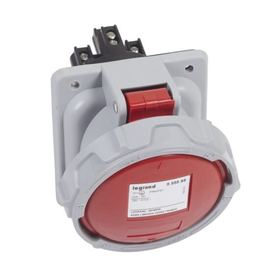 Socket Industrial 380V :63AMPS 3P+E+N Balls