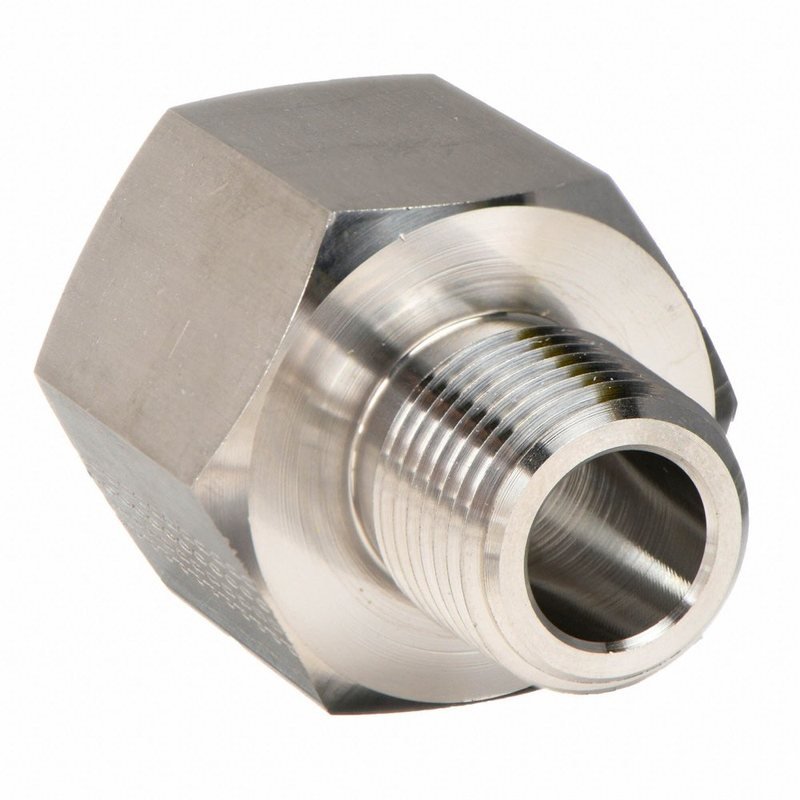 Stailnless Steel Fitting 1/4 Npt X 1/8